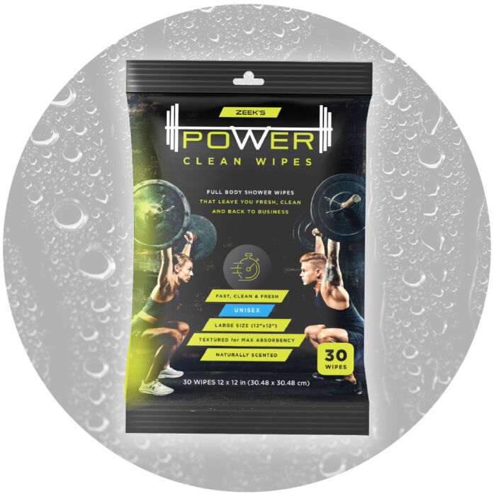Zeek’s Power Clean Wipes – 30 Count Pack
